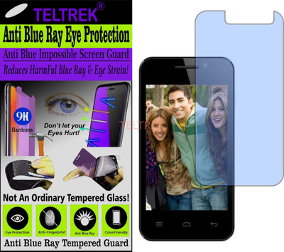 TELTREK Tempered Glass Guard for CELKON A21 (Impossible UV AntiBlue Light)(Pack of 1)