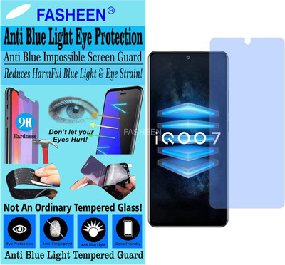 Fasheen Tempered Glass Guard for VIVO IQOO 7 LEGEND 5G (Impossible UV AntiBlue Light)(Pack of 1)