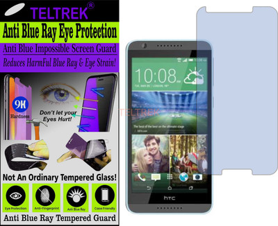 TELTREK Tempered Glass Guard for HTC DESIRE 820S (Impossible UV AntiBlue Light)(Pack of 1)