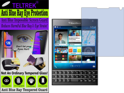 TELTREK Tempered Glass Guard for BLACKBERRY PASSPORT (Impossible UV AntiBlue Light)(Pack of 1)