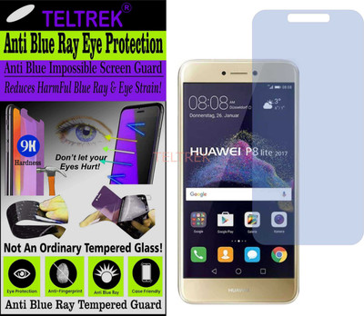 TELTREK Tempered Glass Guard for HUAWEI P8 LITE 2017 (Impossible UV AntiBlue Light)(Pack of 1)
