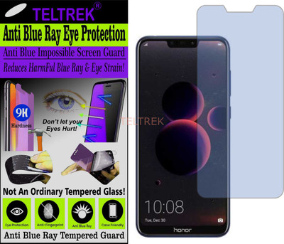 TELTREK Tempered Glass Guard for HUAWEI 8C (Impossible UV AntiBlue Light)(Pack of 1)