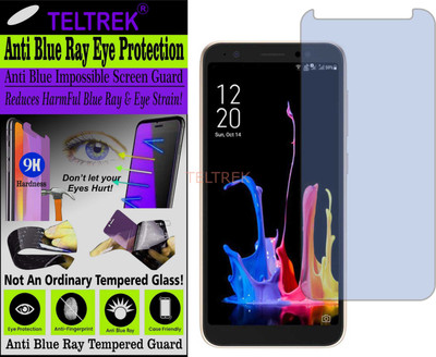 TELTREK Tempered Glass Guard for ASUS ZENFONE LITE L1 (Impossible UV AntiBlue Light)(Pack of 1)