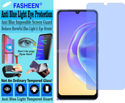 Fasheen Tempered Glass Guard for VIVO V2061 (Impossible UV AntiBlue Light)(Pack of 1)
