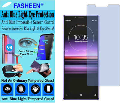 Fasheen Tempered Glass Guard for SONY XPERIA 1 PROFESSIONAL (Impossible UV AntiBlue Light)(Pack of 1)
