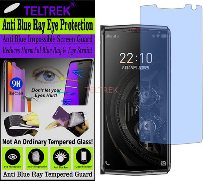 TELTREK Tempered Glass Guard for GIONEE M30 (Impossible UV AntiBlue Light)(Pack of 1)