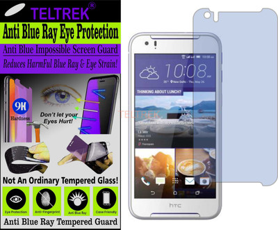 TELTREK Tempered Glass Guard for HTC DESIRE 830 (Impossible UV AntiBlue Light)(Pack of 1)