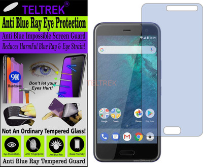 TELTREK Tempered Glass Guard for HTC U11 LIFE (Impossible UV AntiBlue Light)(Pack of 1)