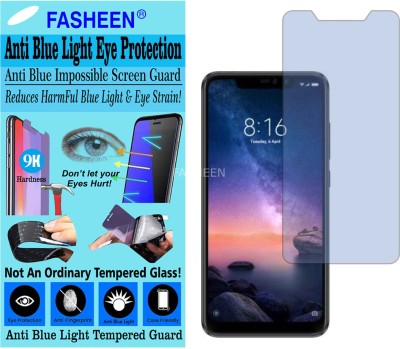 Fasheen Tempered Glass Guard for XIAOMI NOTE 6 PRO (Impossible UV AntiBlue Light)(Pack of 1)