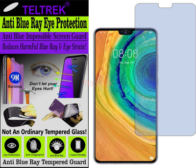 TELTREK Tempered Glass Guard for HUAWEI MATE 30 (Impossible UV AntiBlue Light)(Pack of 1)