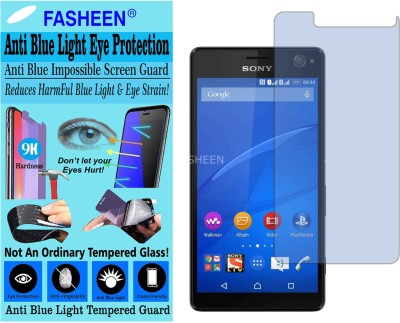 Fasheen Tempered Glass Guard for SONY XPERIA C4 DUAL (Impossible UV AntiBlue Light)(Pack of 1)