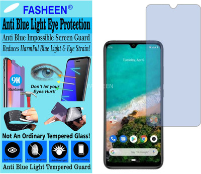 Fasheen Tempered Glass Guard for MI A3 (Impossible UV AntiBlue Light)(Pack of 1)