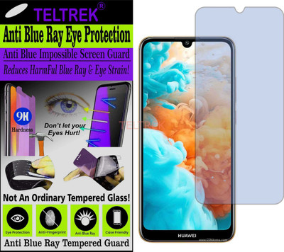 TELTREK Tempered Glass Guard for HUAWEI HONOR Y6 PRO 2019 (Impossible UV AntiBlue Light)(Pack of 1)