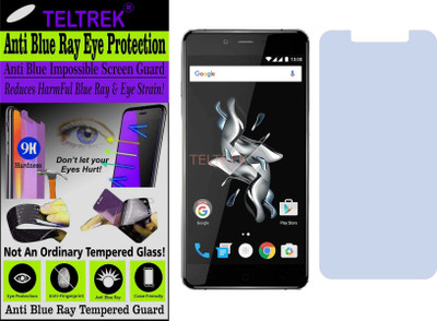 TELTREK Tempered Glass Guard for ONEPLUS X (Impossible UV AntiBlue Light)(Pack of 1)