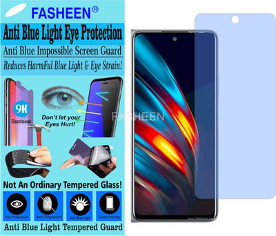 Fasheen Tempered Glass Guard for TECNO LE7 (Impossible UV AntiBlue Light)(Pack of 1)