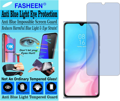 Fasheen Tempered Glass Guard for MI 9 LITE (Impossible UV AntiBlue Light)(Pack of 1)