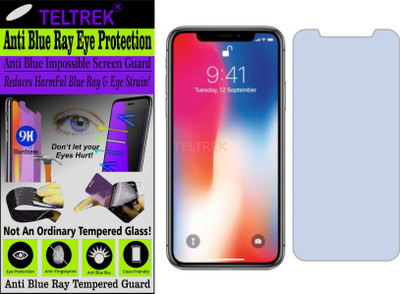 TELTREK Tempered Glass Guard for Apple iPhone X(Pack of 1)