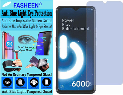 Fasheen Tempered Glass Guard for TECNO SPARK POWER 2 (Impossible UV AntiBlue Light)(Pack of 1)