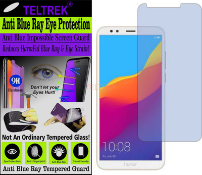 TELTREK Tempered Glass Guard for HUAWEI HONOR 7C (Impossible UV AntiBlue Light)(Pack of 1)