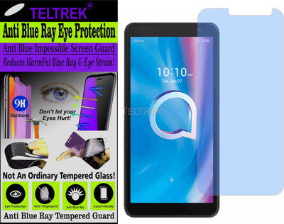 TELTREK Tempered Glass Guard for ALCATEL 1B (2020) (Impossible UV AntiBlue Light)(Pack of 1)