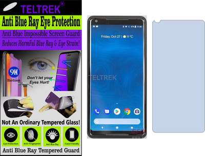 TELTREK Tempered Glass Guard for GOOGLE PIXEL 2 XL (Impossible UV AntiBlue Light)(Pack of 1)