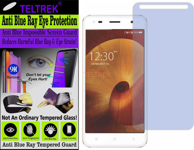 TELTREK Tempered Glass Guard for COMIO S1 LITE (Impossible UV AntiBlue Light)(Pack of 1)
