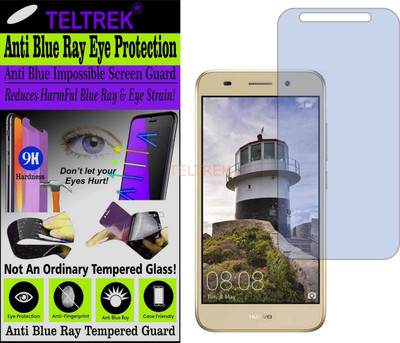 TELTREK Tempered Glass Guard for HUAWEI Y3 2018 (Impossible UV AntiBlue Light)(Pack of 1)