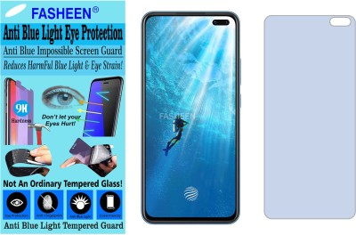 Fasheen Tempered Glass Guard for VIVO V19 PRO (Impossible UV AntiBlue Light)(Pack of 1)