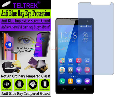 TELTREK Tempered Glass Guard for HUAWEI 3C (Impossible UV AntiBlue Light)(Pack of 1)
