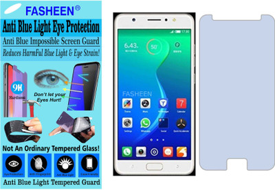 Fasheen Tempered Glass Guard for TECNO I5 PRO (Impossible UV AntiBlue Light)(Pack of 1)