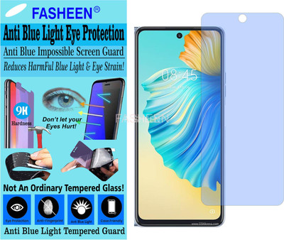 Fasheen Tempered Glass Guard for TECNO CAMON 17 PRO (Impossible UV AntiBlue Light)(Pack of 1)