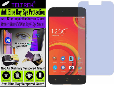 TELTREK Tempered Glass Guard for COMIO C2 (Impossible UV AntiBlue Light)(Pack of 1)