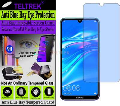 TELTREK Tempered Glass Guard for HUAWEI HONOR Y7 PRIME 2019 (Impossible UV AntiBlue Light)(Pack of 1)
