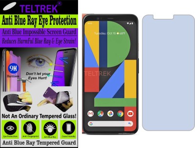 TELTREK Tempered Glass Guard for GOOGLE PIXEL 4 (Impossible UV AntiBlue Light)(Pack of 1)