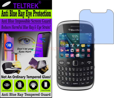 TELTREK Tempered Glass Guard for BLACKBERRY CURVE 9320 (Impossible UV AntiBlue Light)(Pack of 1)