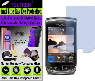 TELTREK Tempered Glass Guard for BLACKBERRY TORCH 9810 (Impossible UV AntiBlue Light)(Pack of 1)