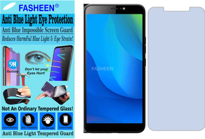 Fasheen Tempered Glass Guard for TECNO POUVOIR 3 AIR (Impossible UV AntiBlue Light)(Pack of 1)