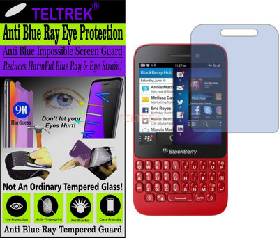 TELTREK Tempered Glass Guard for BLACKBERRY Q5 (Impossible UV AntiBlue Light)(Pack of 1)