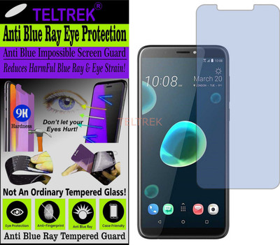 TELTREK Tempered Glass Guard for HTC DESIRE 12 (Impossible UV AntiBlue Light)(Pack of 1)