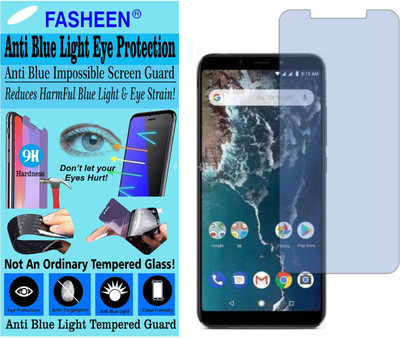 Fasheen Tempered Glass Guard for MI REDMI A2 (Impossible UV AntiBlue Light)(Pack of 1)