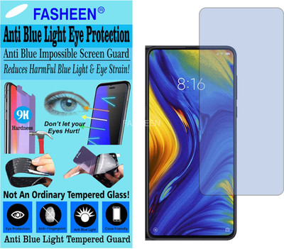 Fasheen Tempered Glass Guard for XIAOMI MI MIX 3 5G (Impossible UV AntiBlue Light)(Pack of 1)