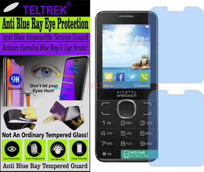 TELTREK Tempered Glass Guard for ALCATEL 2007 (Impossible UV AntiBlue Light)(Pack of 1)