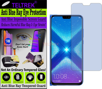 TELTREK Tempered Glass Guard for HUAWEI HONOR Y9 2019 (Impossible UV AntiBlue Light)(Pack of 1)