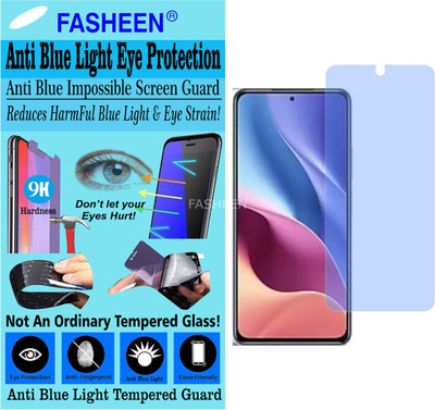Fasheen Tempered Glass Guard for REDMI MI 11X PRO (Impossible UV AntiBlue Light)(Pack of 1)