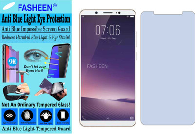 Fasheen Tempered Glass Guard for VIVO V7+ (Impossible UV AntiBlue Light)(Pack of 1)