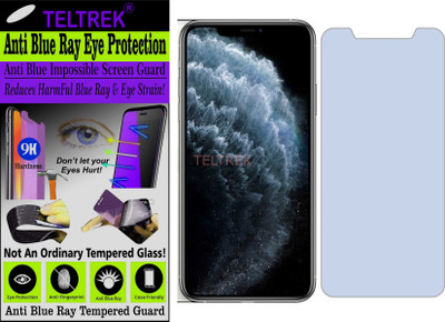 TELTREK Tempered Glass Guard for IPHONE 11 MAX (Impossible UV AntiBlue Light)(Pack of 1)
