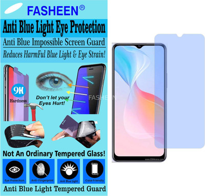 Fasheen Tempered Glass Guard for VIVO Y30G (Impossible UV AntiBlue Light)(Pack of 1)