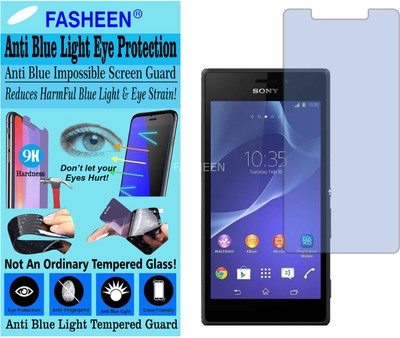 Fasheen Tempered Glass Guard for SONY XPERIA M2(Pack of 1)