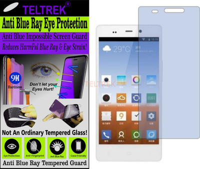TELTREK Tempered Glass Guard for GIONEE ELIFE E6 (Impossible UV AntiBlue Light)(Pack of 1)