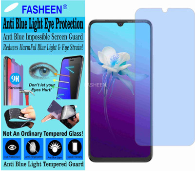 Fasheen Tempered Glass Guard for VIVO V20 2021 (Impossible UV AntiBlue Light)(Pack of 1)
